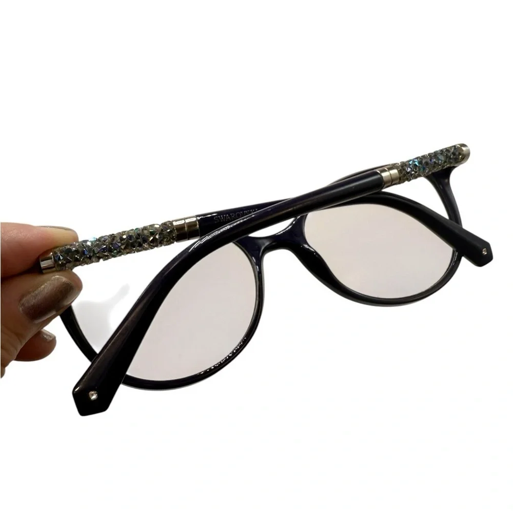 Swarovski SK5258 53-17-140 round prescription glasses 53 17 140